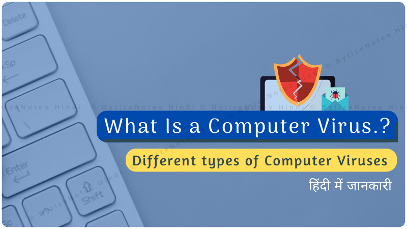 Computer Virus - Types of Computer Virus
